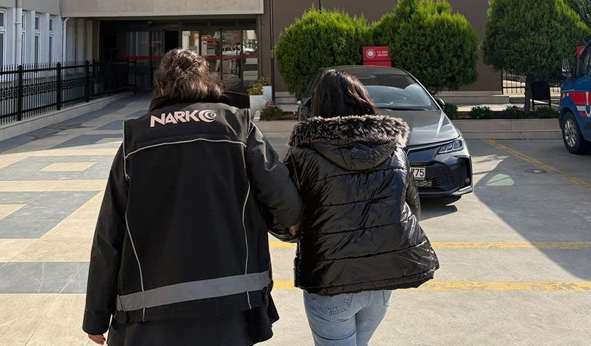 Aydın’da otobüste yakalanan kadın cezaevine gönderildi
