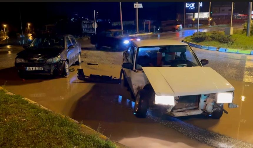 Aydın’da trafik kazasında yaralı var