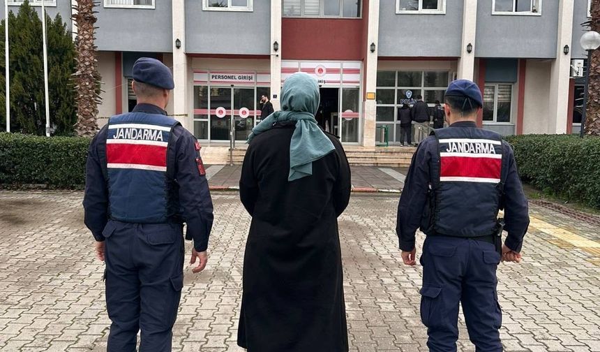 Aydın’da yakalanan kadın cezaevine gönderildi