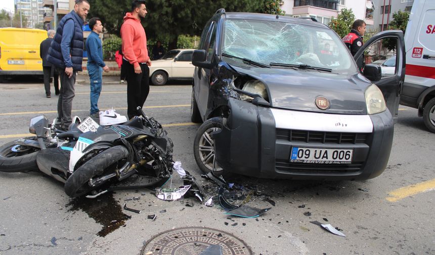 Aydın’daki feci kazada 1 kişi ağır yaralandı