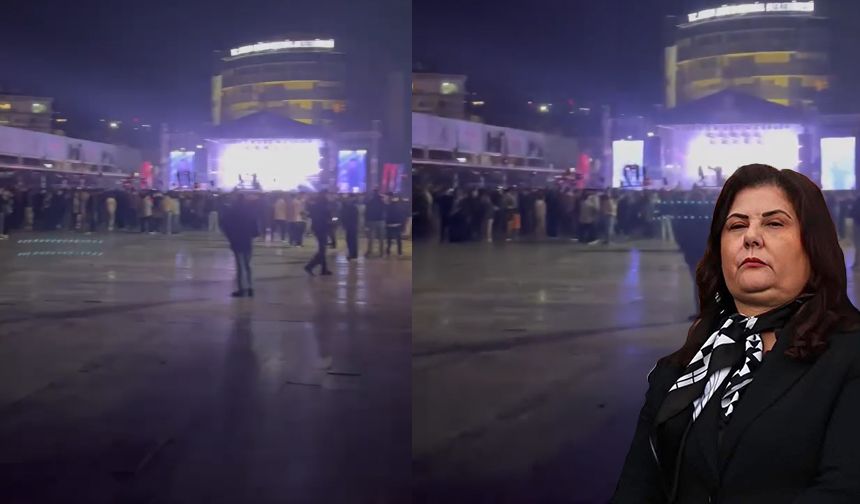 Aydınlılar Çerçioğlu’nu protesto etti, Edis boş meydana şarkı söyledi