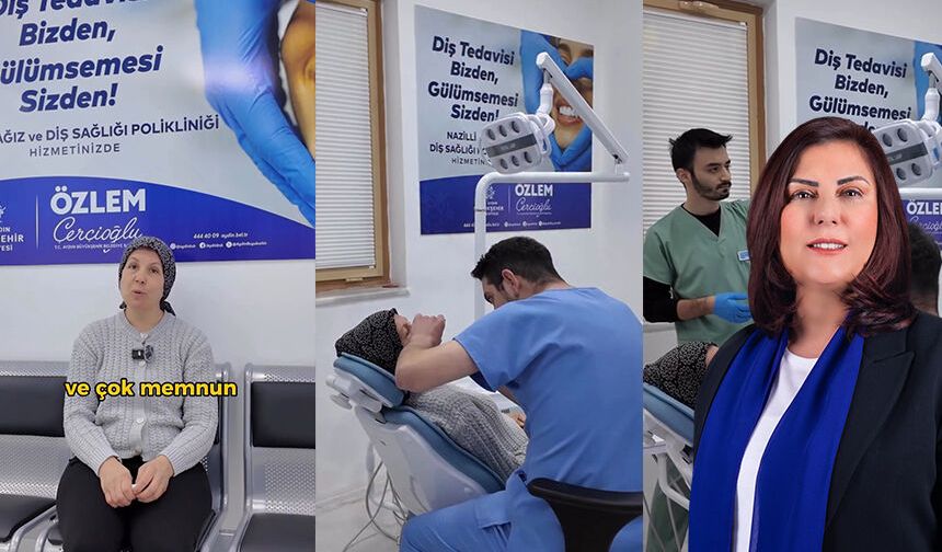 Başkan Çerçioğlu hayata geçirdi, Nazilli Ağız ve Diş Sağlığı Polikliniği’nde 1 ayda 1000 hastaya hizmet