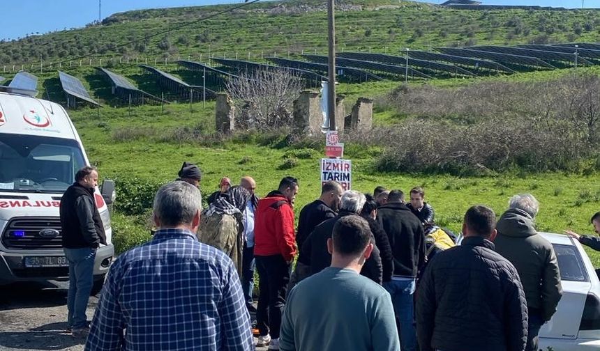 Hatalı sollama yapan otomobil kamyona çarptı