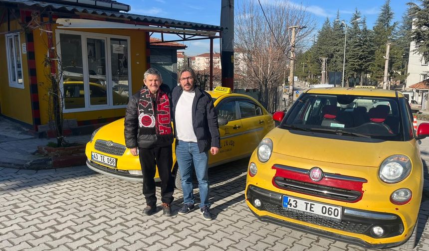 Baba ve oğlunun mutlu günü