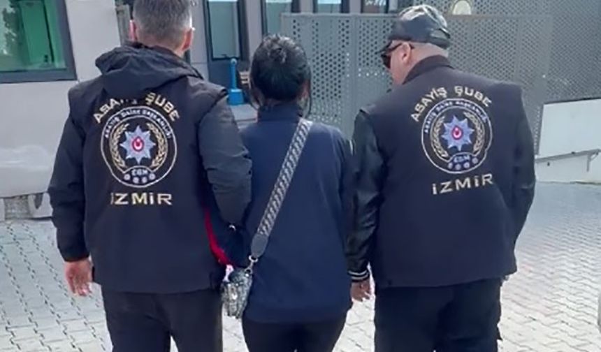 O kadın sonunda yakalandı