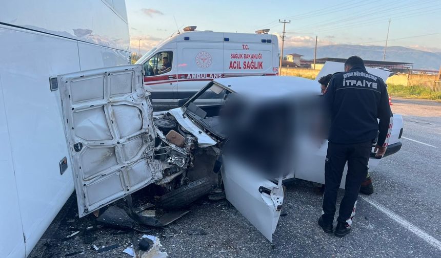 Aydın'da korkunç kaza!