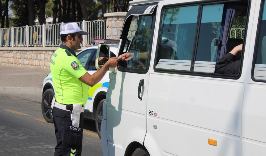 Aydın’da 25 bin araca işlem