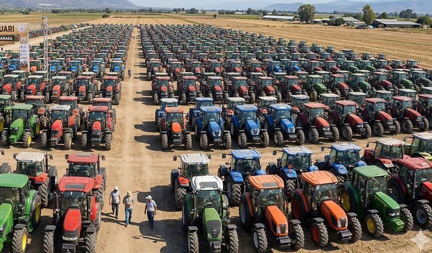 Aydın’da 61 bin 670 traktör var