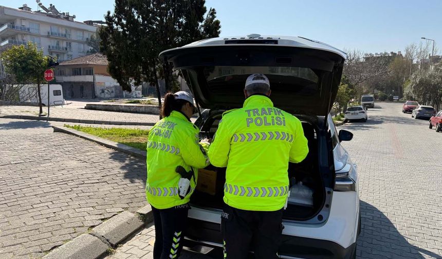 Aydın’da havadan denetim