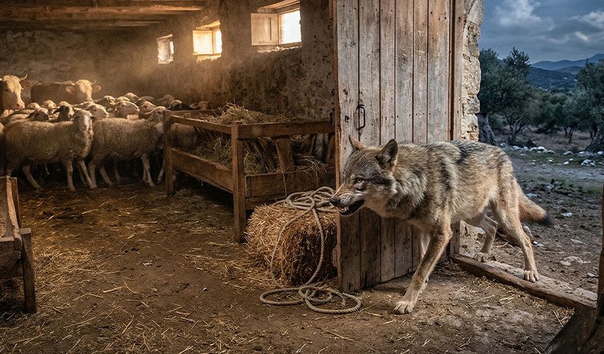 Aydın’da katil kurtlar şehre indi, 3 büyükbaş telef oldu