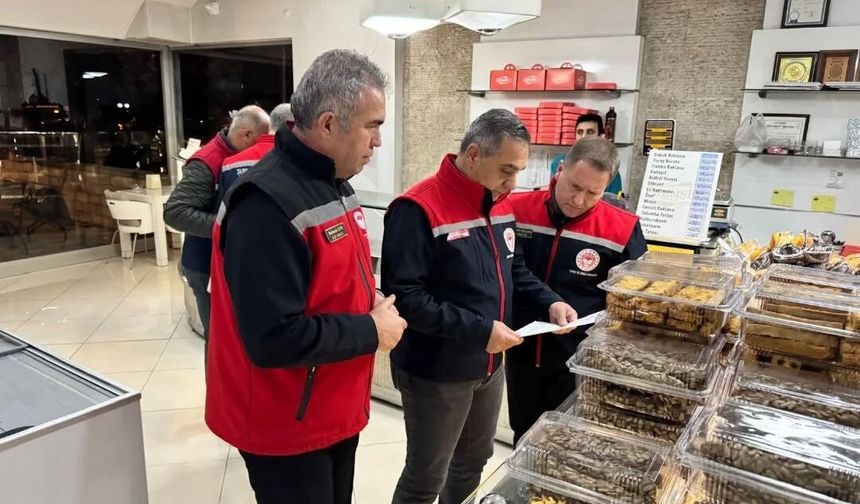Aydın'da Ramazan Bayramı öncesi gıda denetimleri yoğunlaştırıldı