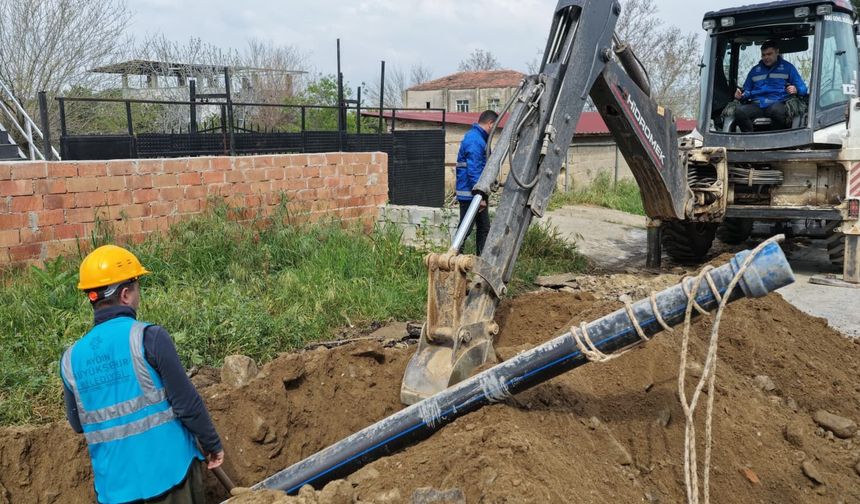 Başkan Çerçioğlu çalışıyor, kazanan Aydın oluyor.. Tüm ilçelerde altyapı çalışmaları sürüyor