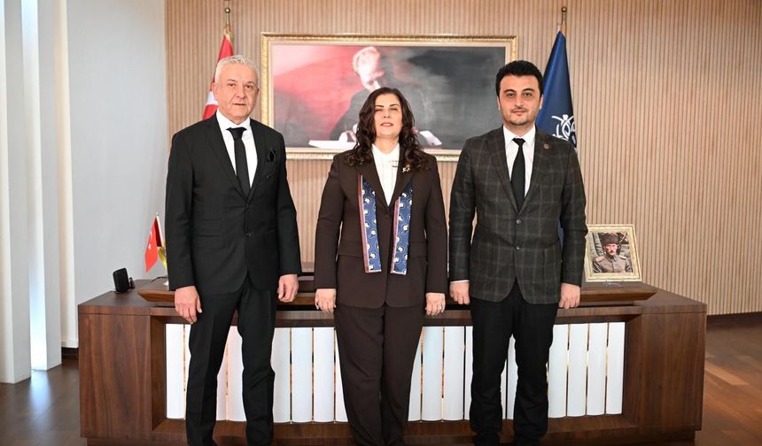 Başkan Çerçioğlu’na TCDD İzmir’den ziyaret