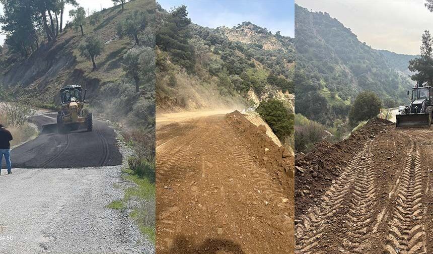 Başkan Çerçioğlu’nun talimatıyla ekipler dağ-taş demeden çalışmalarını sürdürüyor