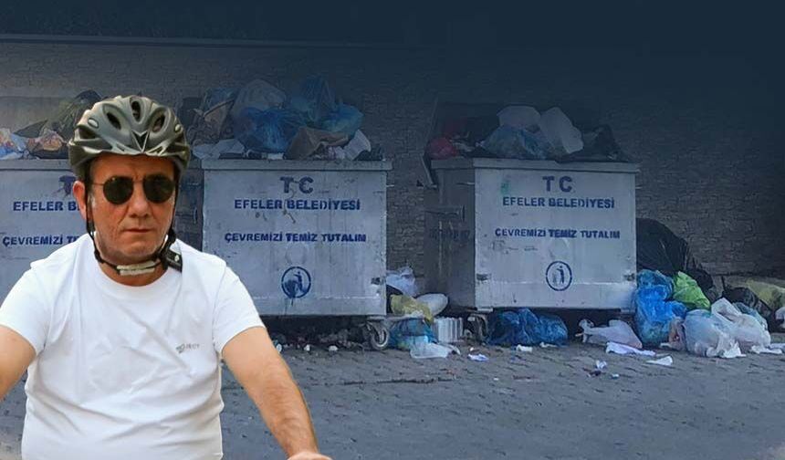 CHP’li Anıl Yetişkin Efeler’i çöp kente çevirdi