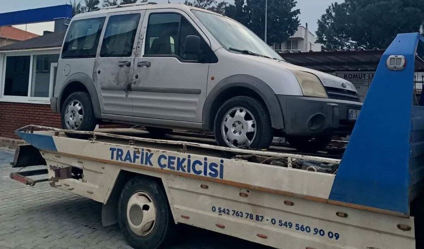 Didim’de 23 kişiyi bu araçla taşımışlar