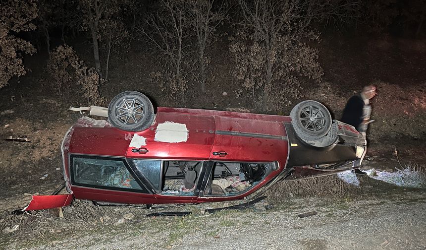 Feci trafik kazası.. 2'si çocuk 5 yaralı