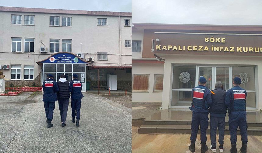 Kuşadası ve Nazilli'de aranan 2 şahıs yakalandı