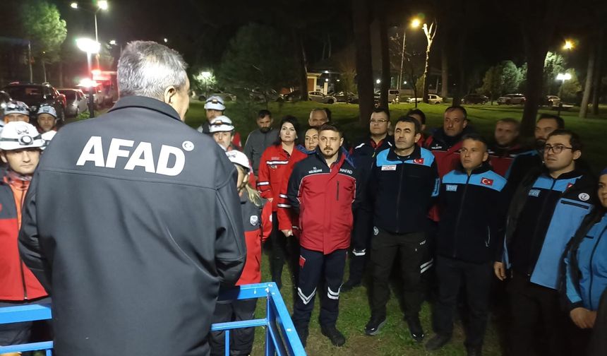 Nazilli’de kısa sürede toplandılar