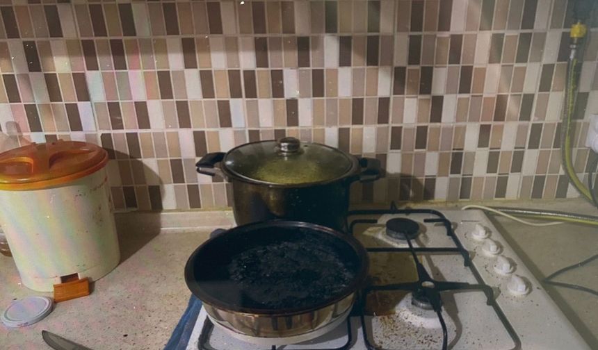 Ocakta yemeği unuttu, hayatını kaybetti