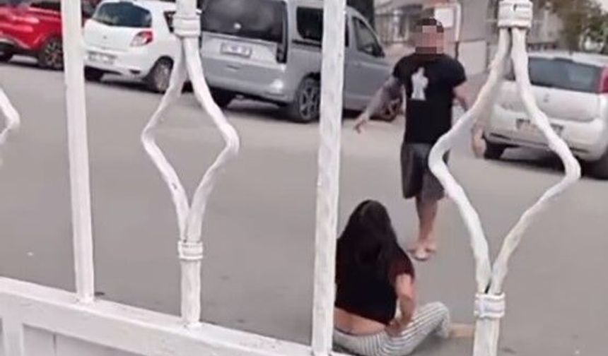 Öğrencilerin önünde dehşet anları