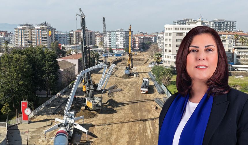 Topuklu Efe söz vermişti, Yeni Dörtyol Köprülü Kavşağı’nda çalışmalar hızla devam ediyor