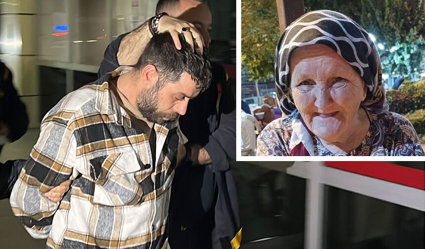 5 yarım altın için yaşlı kadını öldürdü