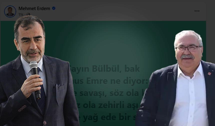 AK Parti Aydın İl Başkanı Mehmet Erdem’den CHP’li Bülbül’e dikkat çeken yanıt