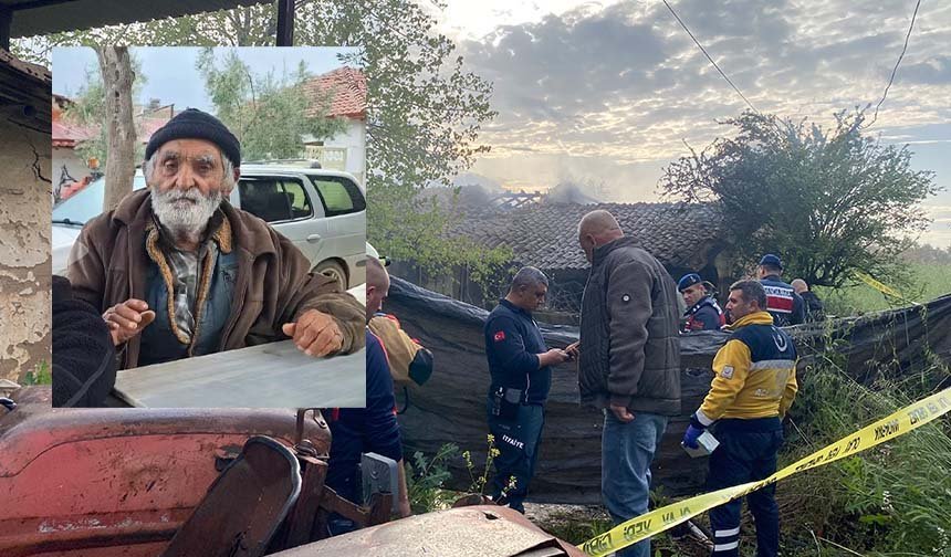 Bağ evinde çıkan yangında hayatını kaybetti