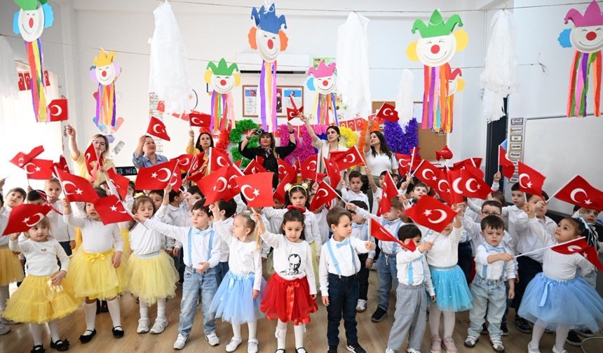 Aydın Büyükşehir Belediyesi’nin Çocuk Gelişim Merkezleri’nde ‘23 Nisan Ulusal Egemenlik ve Çocuk Bayramı’ etkinlikleri düzenlendi