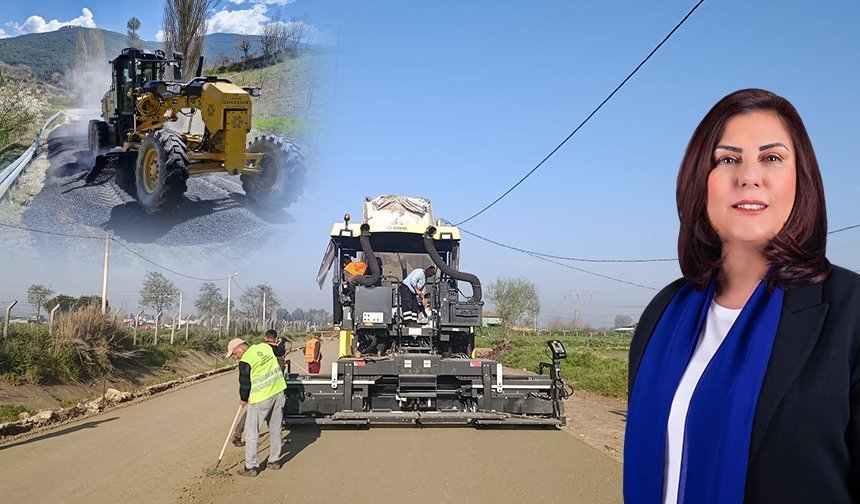 Çerçioğlu çalışıyor, Aydın’a hizmet yağmuru sürüyor.. Tüm ilçelerde üstyapı çalışmaları devam ediyor