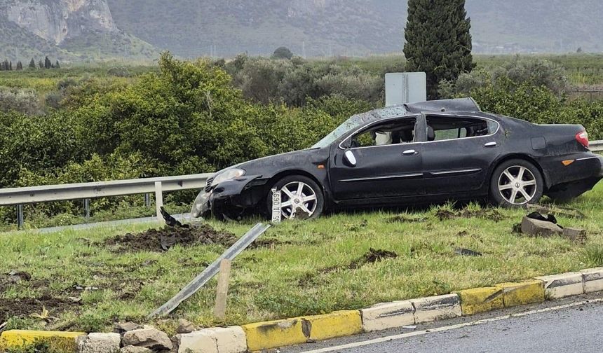 Kaygan yolda zincirleme trafik kazası