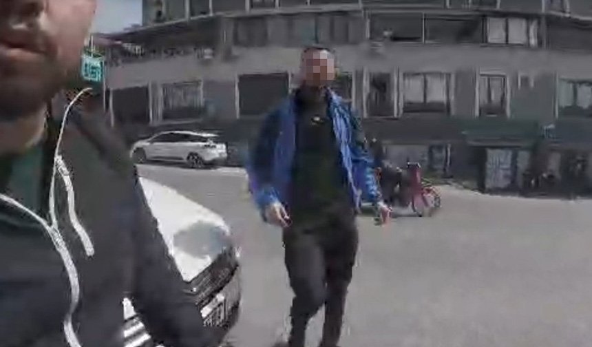 Korna çaldı, darp edildi