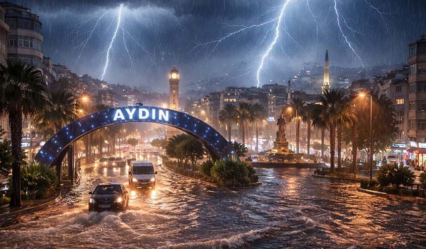 Meteoroloji Aydın’ı uyardı, 5 gün boyunca devam edecek