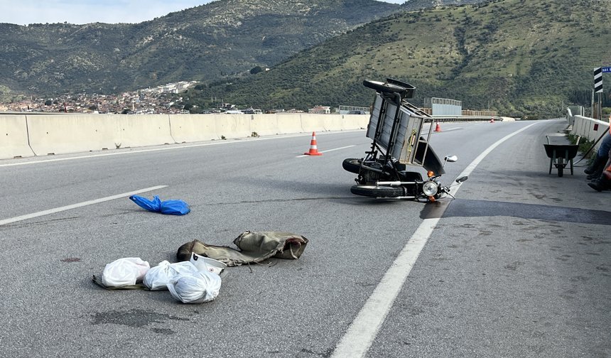 Otomobille çarpışan motosikletli yaralandı