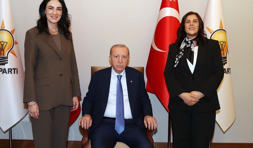 Başkan Çerçioğlu ve Aydın Milletvekili Sarıbaş Cumhurbaşkanı Recep Tayyip Erdoğan ile bir araya geldi