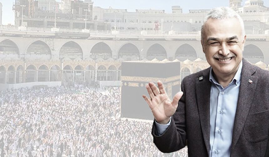 AK Parti Aydın Milletvekili Mustafa Savaş hacı olmak için kutsal topraklara uğurlandı