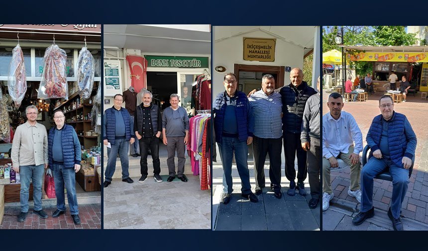 AK Parti Kuşadası İlçe Teşkilatı’ndan saha ziyareti