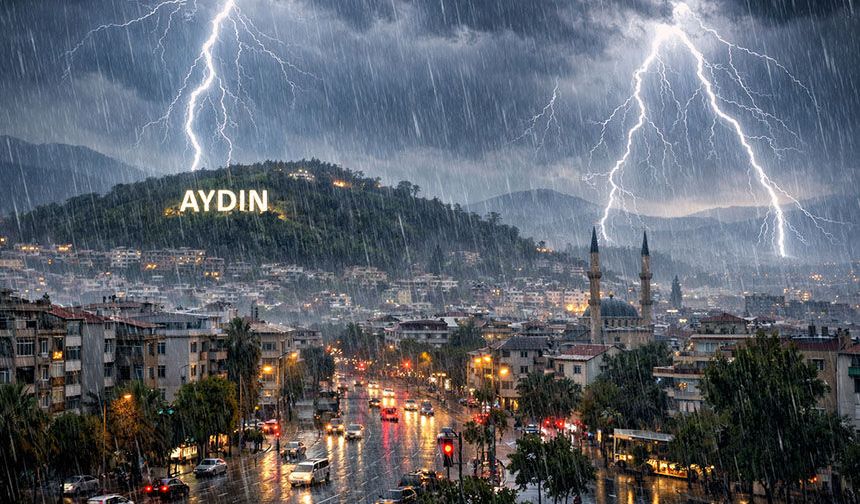 Aydın’a doğru yaklaşıyor, meteoroloji açıkladı