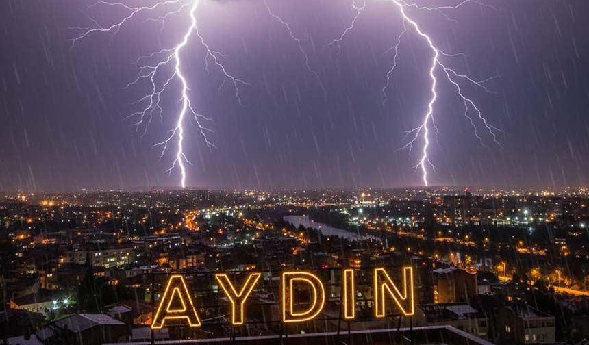 Aydın’a sağanak uyarısı, meteoroloji tarihi duyurdu