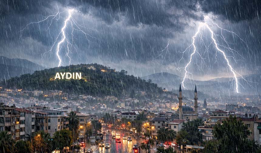 Aydın’a yağmur geliyor