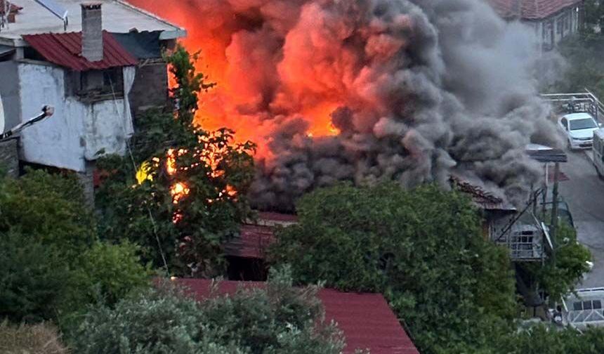 Aydın’da bayram günü evsiz kaldılar