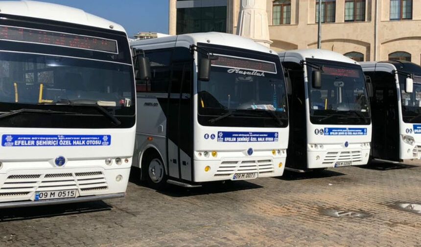 Aydın’da ulaşıma zam geldi