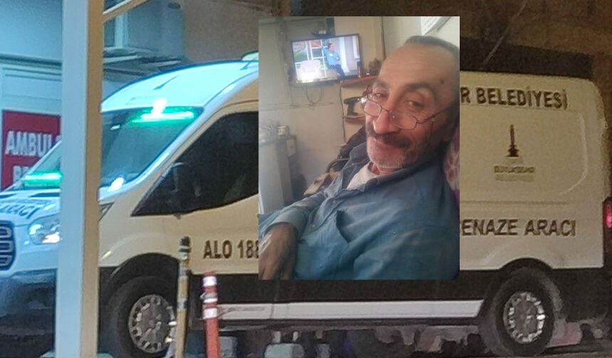Boya yaparken kalp krizi geçiren yaşlı adam hayatını kaybetti