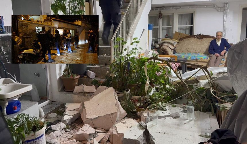 Evde patlama meydana geldi, mahalle sokağa döküldü, yaralılar var