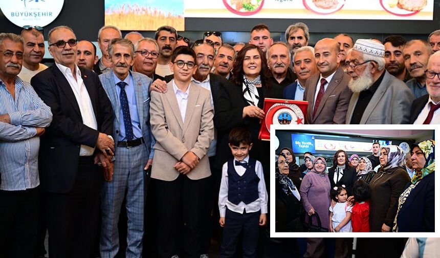 Başkan Çerçioğlu’na sevgi seli