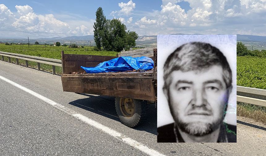 Evli ve 2 çocuk babası traktör sürücüsü yaşamını yitirdi