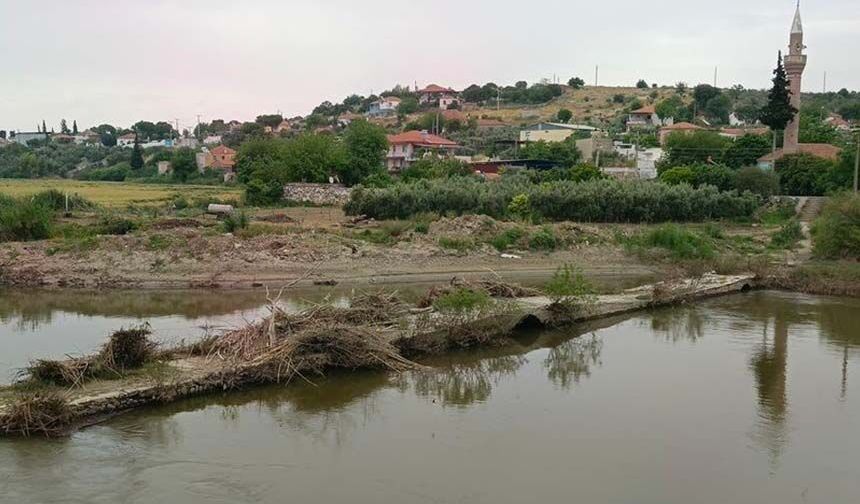 Söke’deki tarihi taş köprüde yıkılma tehlikesi