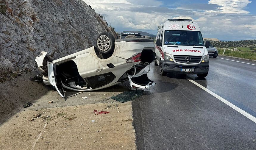Takla atıp refüje girdi