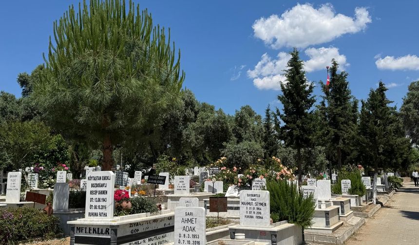 Nazilli’de mezarlıklar doldu taştı.. Vatandaşlardan Başkan Çerçioğlu’na teşekkür